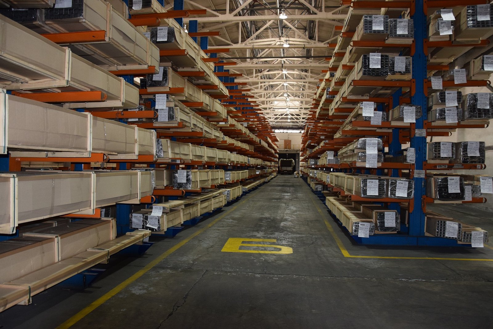 ORISUN standardized material warehouse
