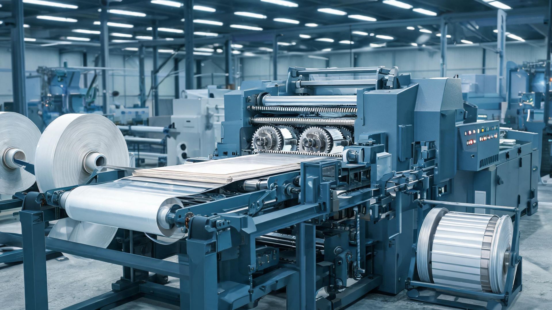 Precision die-cutting converting