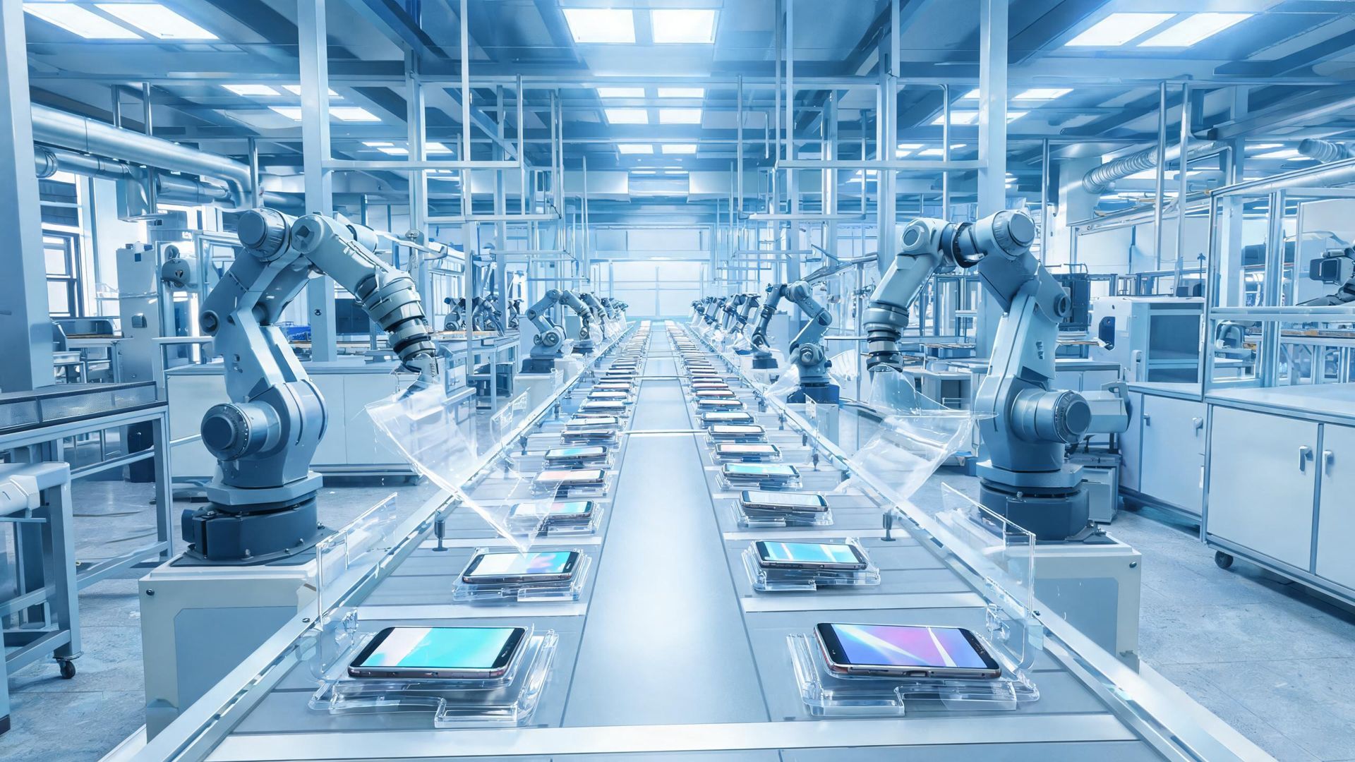 Consumer electronics manufacturing line